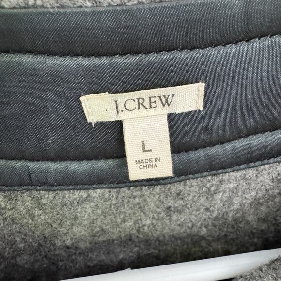 J Crew Wool Button Sweater Shrug Jacket US Women's L - Picture 4 of 6